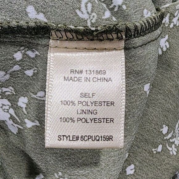 Inspired Hearts Green Floral Midi/Maxi Dress Sizes XLARGE - Picture 6 of 6